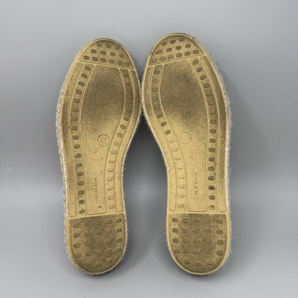 Verbenas Carmen Shoes EU Size 41 Suede Espadrille Flat Sandals US 8.5 Beige - Picture 8 of 9